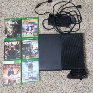 Xbox One with games